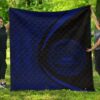 American Samoa Coat Of Arms Polynesian Premium Quilt  Circle Style  04 J2  Quilt